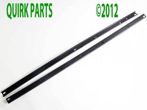 2008-2014 chevy gmc buick roof rack side rails black set of two oem new genuine