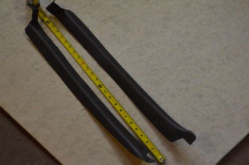 Porsche 911 carrera &amp; 911 964 oem left &amp; right door trim  black