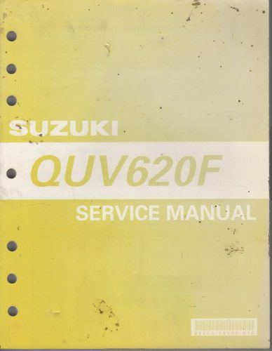 2005 suzuki atv 4 wheeler quv620f p/n 99500-36140-01e service manual(847)