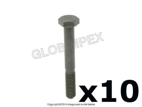 Bmw e30 e34 e36 (1977-2000)  main bearing cap bolt 10 x 75 mm (10) genuine