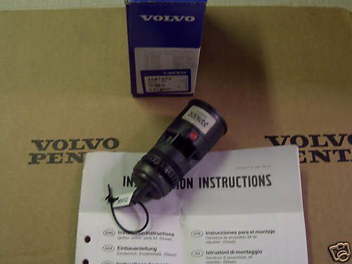 Volvo penta std diesel panel ignition switch 3587072