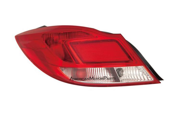 Left driver side replacement tail light lamp 2011-2012 buick regal 22787329