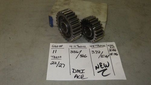 Set #11 dmi ace 10 spline rem polished quick chane gears new free shipping