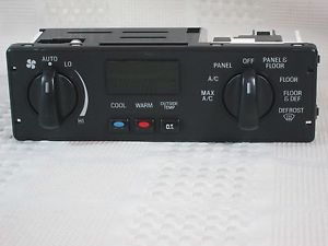 Ford thunderbird mercury cougar led digital climate control panel heater a/c