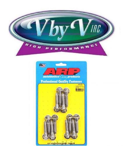 Arp 444-2001 chrysler polished stainless intake manifold hex kit (1-pk) each