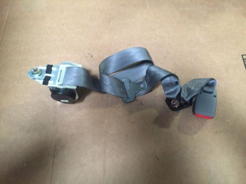 Acura tl 04-08 seat belt seatbelt rear center gray