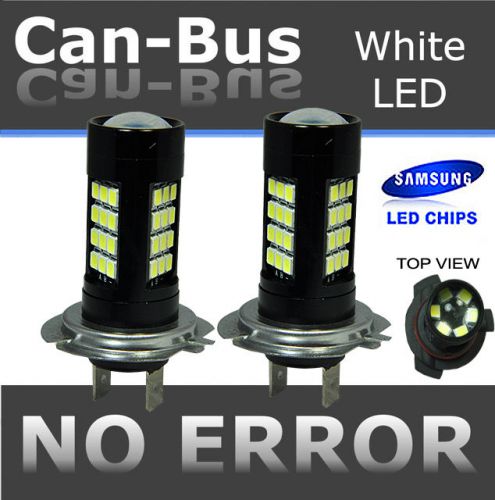 Abl 2x h7 hi beam fog drl canbus 42 led plasma projector light bulbs free#rw150