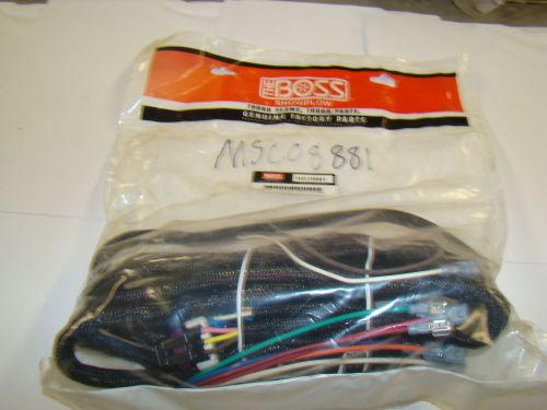 Boss msc08881 wiring harness plow side for boss snowplow