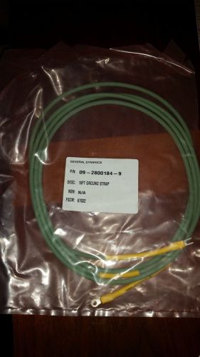 General dynamics c4 systems 09-2800184-9 ground strap nsn 5995-01-533-8199