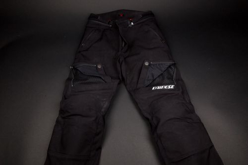 Dainese new drake air textile motorcyle pants - euro size 46 - black