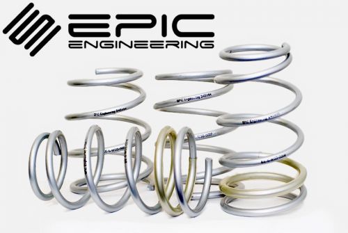 Epic engineering performance lowering springs &#039;04-&#039;07 subaru wrx ee-s-wgd-001