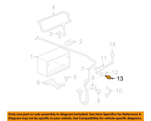 Gm oem battery-negative cable bolt 19115561