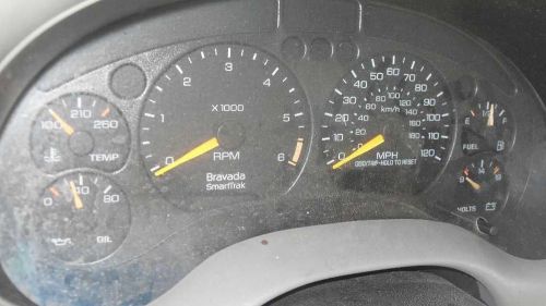 00 01 bravada speedometer cluster 51661