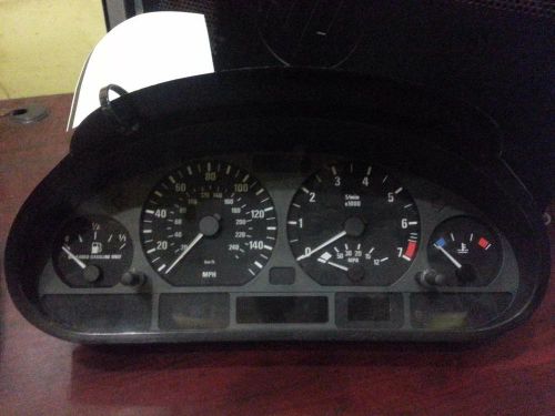 Bmw bmw 325i speedometer (cluster), sdn and sw, m54 (265s5 engine), mph, at, f