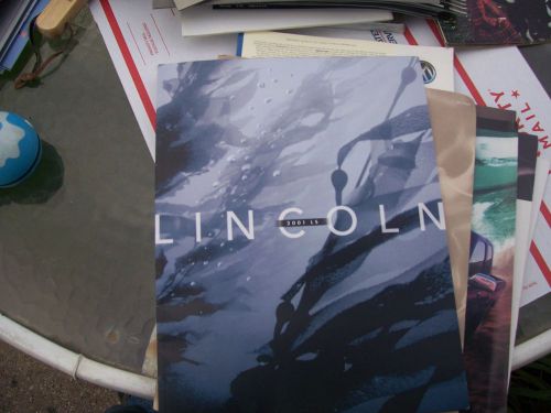 2001 lincoln ls  brochure