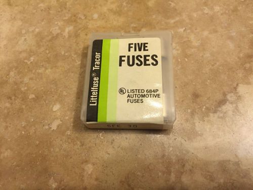 Littelfuse tracor sfe30 fuses lot of 200 automative fuses