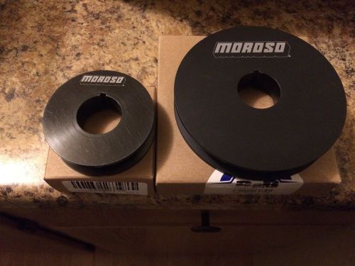 Moroso crank mandrel pulleys