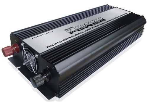 Pyle pinv1500 plug-in car power inverter 1500 watt output w/ modified sine wave