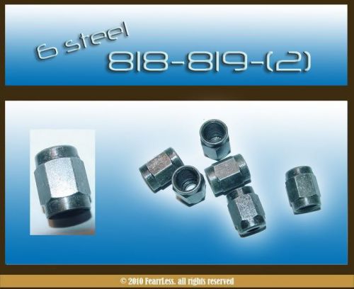 6 sets an 818 819 -2 tube nut nuts sleeve fittings fastener