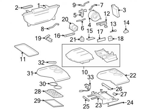 Chrysler oem dodge dashboard air vent 68012644aa image 32