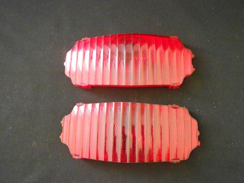 2 1970 oldsmobile cutlass 442 f-85 nos tail light lens