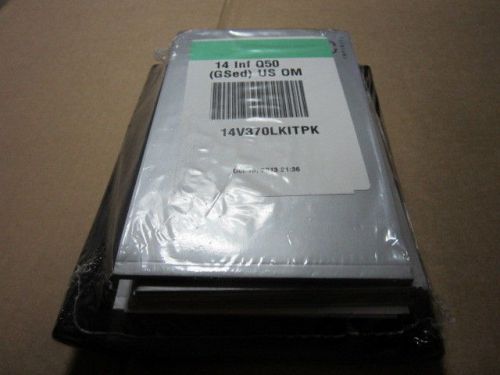 2014 infiniti q50 (g sedan)  kit owners manual   oem   sealed   - j2595