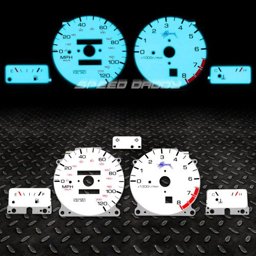 Indiglo glow gauge dash face el cluster for 95-97 nissan altima w/o hud display