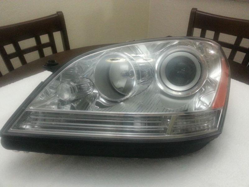 2007 2008 2009 2010 mercedes benz ml350 ml500 w164 left halogen headlight oem