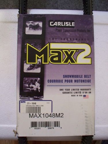 Carlisle max2 drive belt max 1048m2