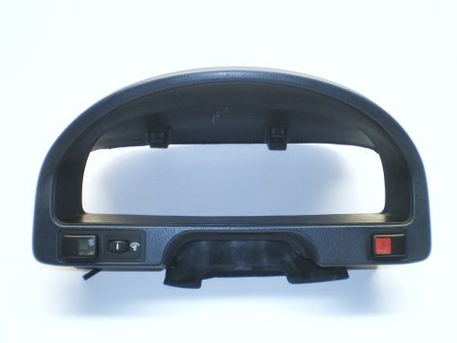 90-91 honda crx instrument cluster visor trim oem blue