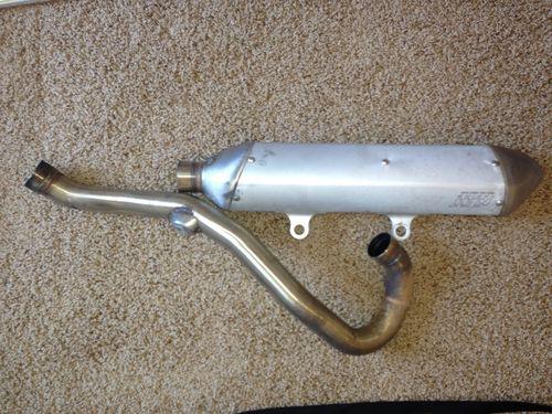 Ktm 530 xcw exc stock headers and exhaust