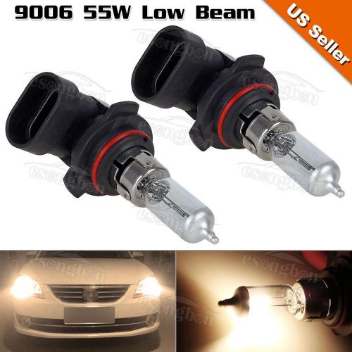 For 2003-2015 9006 12v 55w high performance halogen headlight low beam x 2pcs