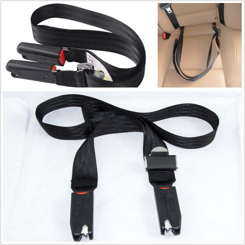 Isofix soft link belt anchor holder adjustable baby kids car safety seat strap×1