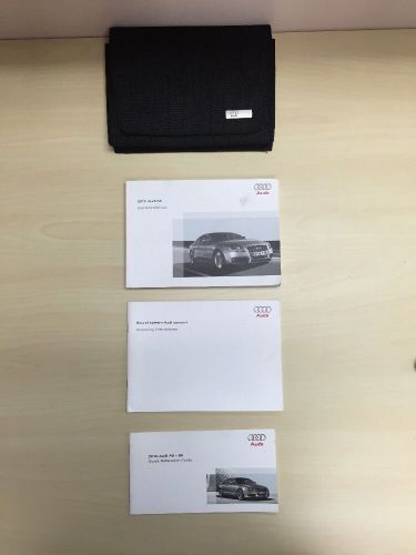 Audi s5 2010 owners  manual  books with case oem