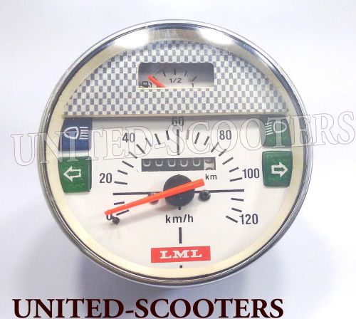 Vespa px125 px150 lml star stella speedometer 100 mm diameter brand new p1601