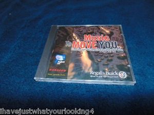 Factory oem music to move you 99&#039; supercharged regal buick dealer advertising cd