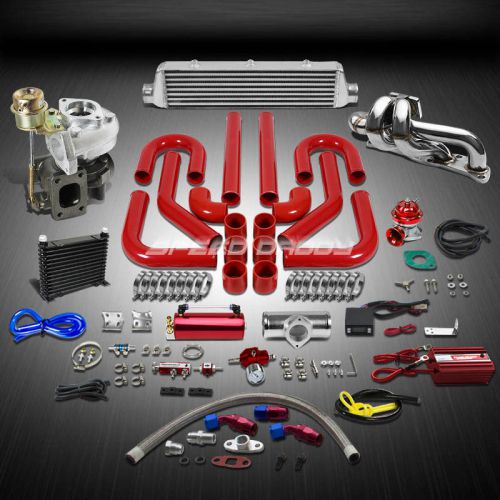 T25/t28 td04 250hp+13p turbo charger+manifold+intercooler kit for 200sx/s13 ca18