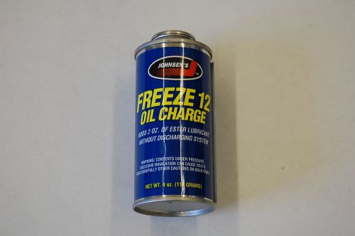 Freeze 12 oil charge by johsen&#039;s