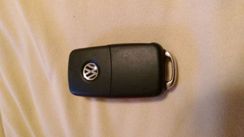 Volkswagen factory oem key fob keyless entry remote alarm fob key cut tested!