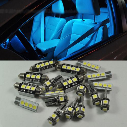 Error free ice blue 12 light smd led interior package for vw golf mk6 vi golf 6