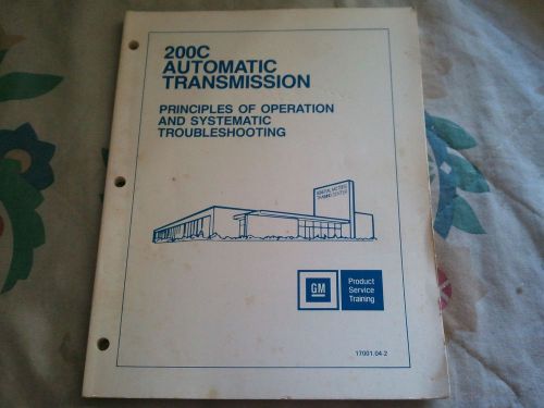 200c automatic transmission gm service training manual