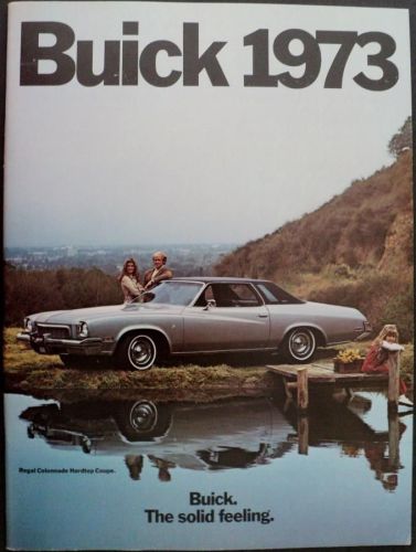 1973 buick sale brochure regal century gs lesabre centurion wagon electra rivier
