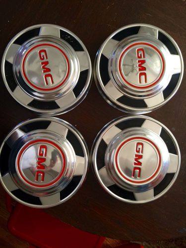 Gmc dog dish hub caps 73-87 10.5&#034;