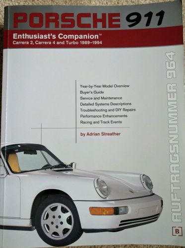 Porsche 911 enthusiast&#039;s companion book 964