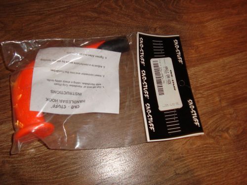 New sno stuff handlebar hook orange 90 degree 104-090-79 arctic cat polaris #2