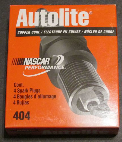 4 packs of 4 autolite 404 autolite resistor spark plugs (16 total)