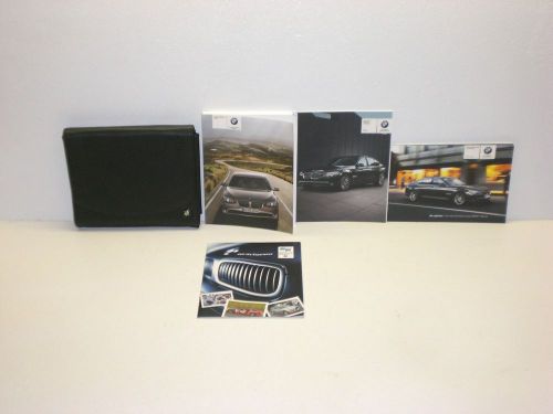 2011 bmw 7 series owner&#039;s manual set with case