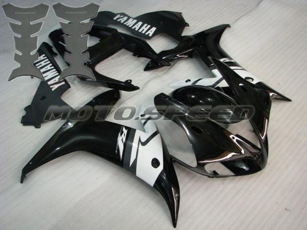 Free tank pad ! fairing for yamaha 2002 2003 02 03 yzf r1 plastic injection k15