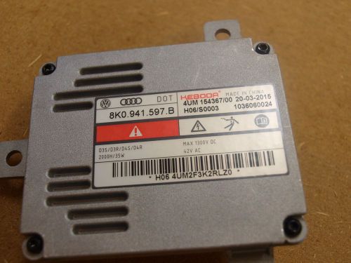 Vw, audi xenon control unit, 8k0941597b,4um154367