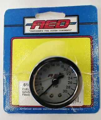 Aed fuel pressure gauge 0-30 (liquid filled) holley